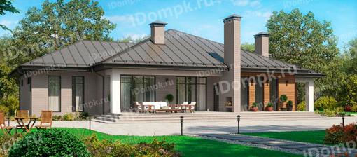 Проекты одноэтажных домов: цены, фото, планировки — iDom