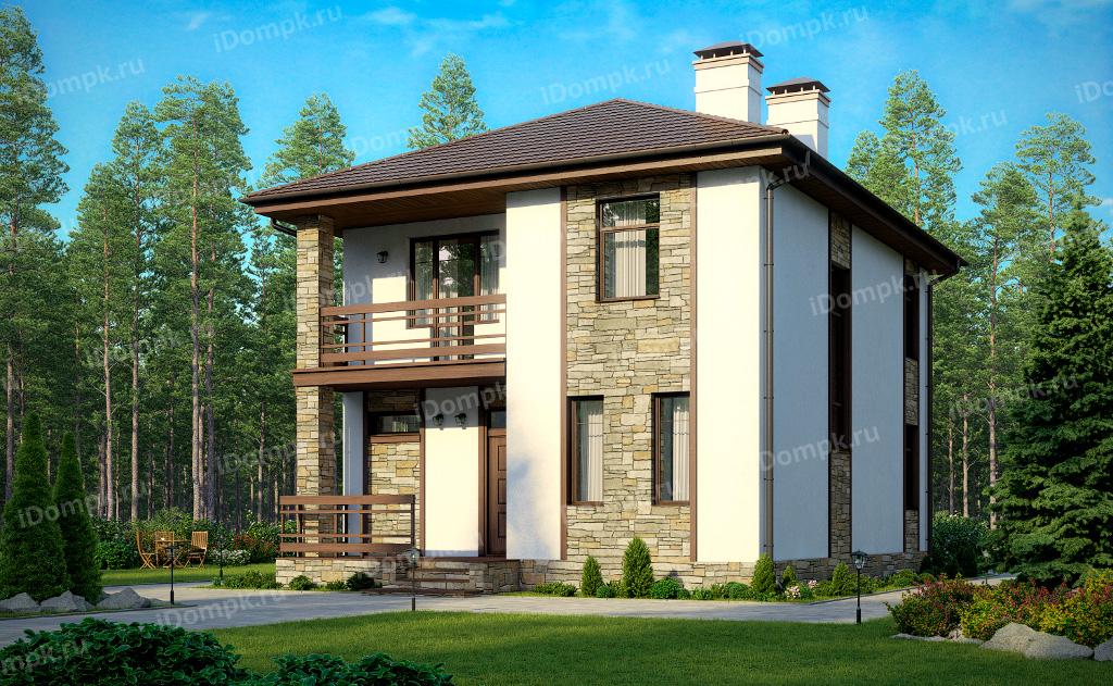 Проекты домов двухэтажных 8 на 8 м сравнительная характеристика свойств материалов